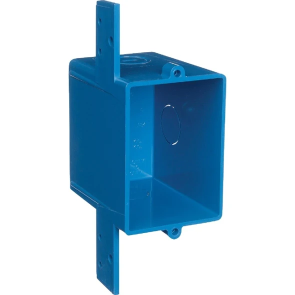 A58381DCAR Carlon 1-Gang PVC Molded ENT Wall Box
