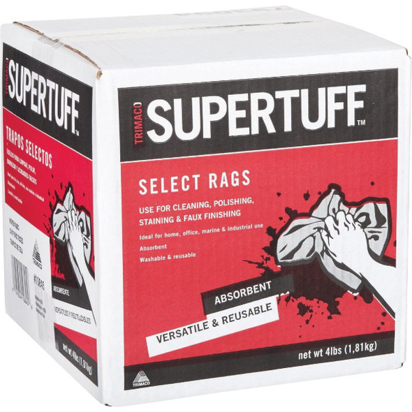 10845 Trimaco SuperTuff 4 Lb. Painter's Rags