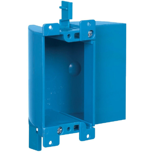 B117RSWR Carlon 1-Gang PVC Molded Shallow Old Work Box