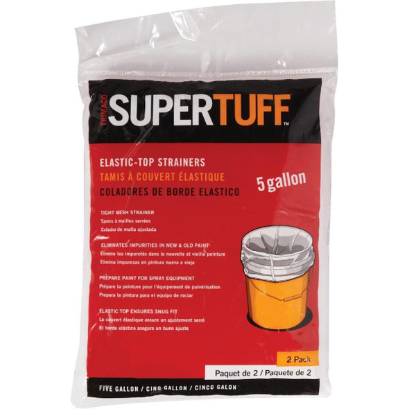11523 Trimaco SuperTuff 5 Gal. Elastic Paint Strainer (2-Pack)
