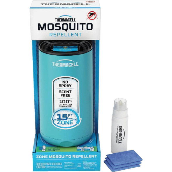 MRPSB Thermacell Patio Shield 12 Hr. Glacial Blue Mosquito Repeller