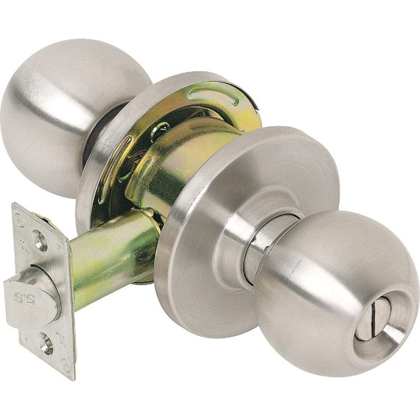 CL100004 Tell Stainless Steel Bed & Bath Door Knob