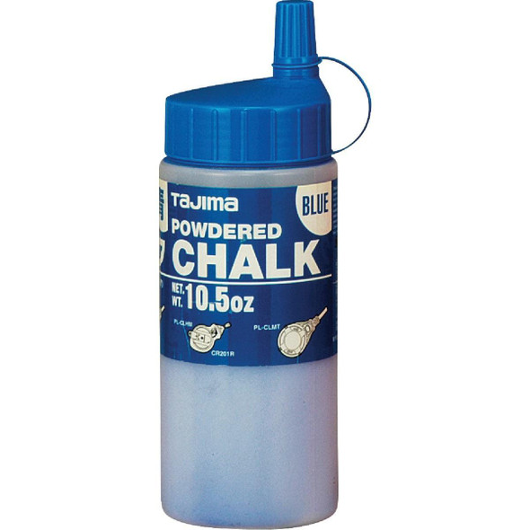 PLC2B300 Tajima 10-1/2 Oz. Blue Snap-Line Powdered Chalk Line Chalk