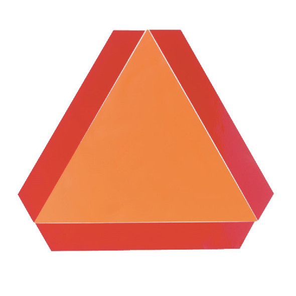 S276.7 SMV DECAL Safety Vehicle Emblem 16 In. x 14 In. Slow Moving Vehicle Emblem, Decal