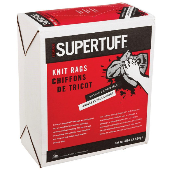 10482 Trimaco SuperTuff 8 Lb. Knit Painter's Rags