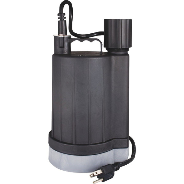 2SUEL 1/4 HP Sensor Submersible Utility Pump