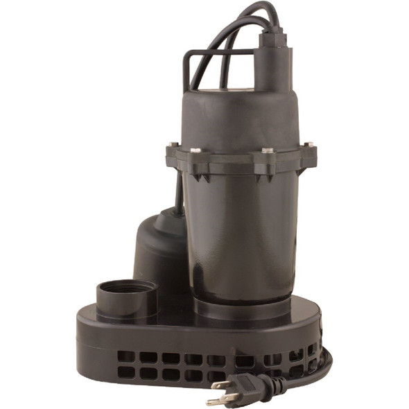 3USPHC 1/3 HP 115V Effluent and Submersible Sump Pump