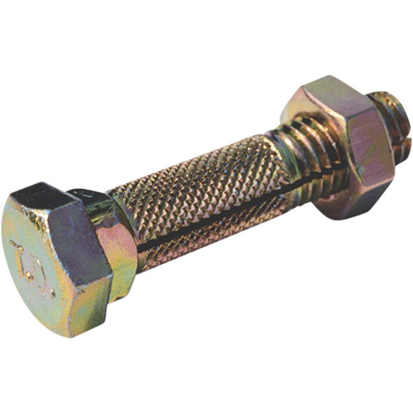 59131L Tie Down 6 In. Zinc Plated Metal Slotted Bolt With Nut (8-Pack)
