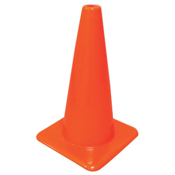 SWFM18-VPD10 Safety Works Professional 18 In. H. Hi-Vis Orange Safety Cone