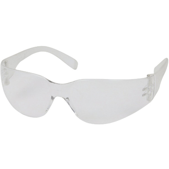 10006315 Safety Works Close Fitting Clear Frame Safety Glasses with Anti-Fog Clear Lenses