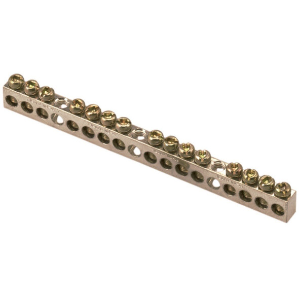 PK15GTACP Square D 15-Terminal QO & Homeline Aluminum Ground Bar Kit
