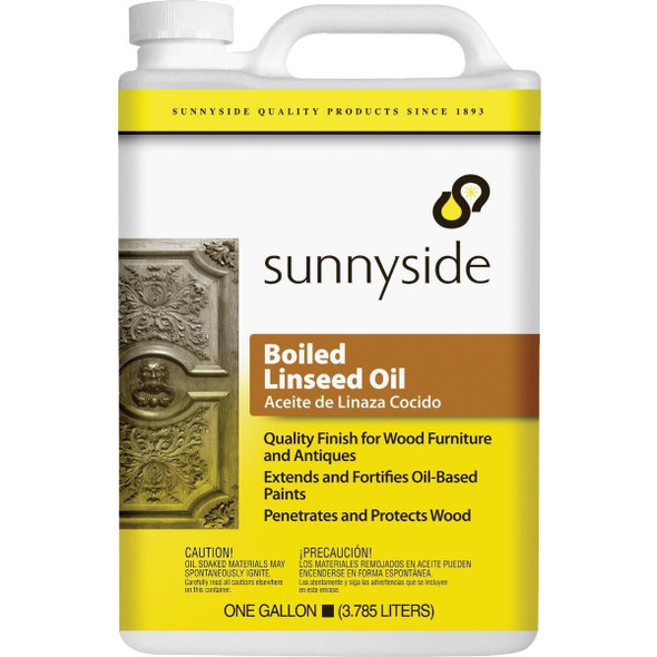872G1S Sunnyside Boiled Linseed Oil, 1 Gal.