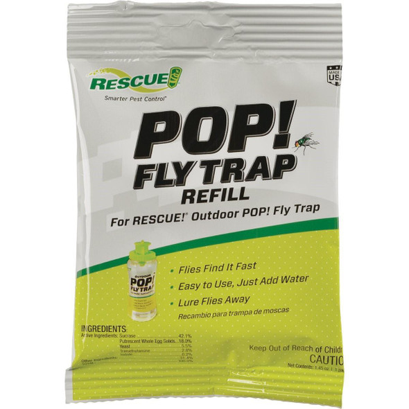 PFTA-DB12 Rescue Pop 1.45 Oz. Granular Outdoor Fly Bait
