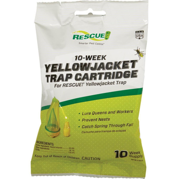 YJTC-DB9 Rescue 0.44 Oz. Liquid Outdoor Yellow Jacket Bait Cartridge