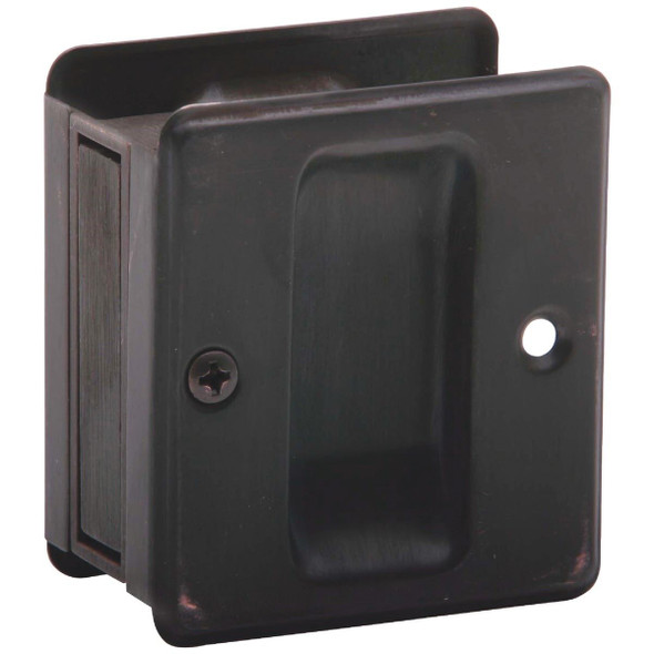 SC990B-716 Schlage Passage Aged Bronze Pocket Door Pull