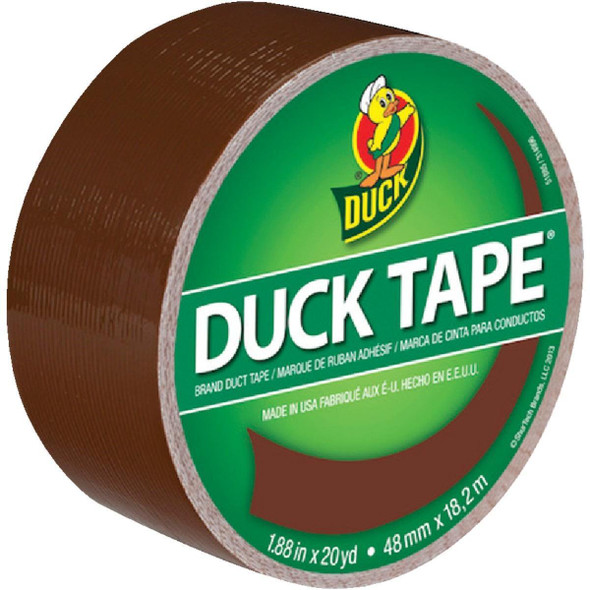 1304965 Duck Tape 1.88 In. x 20 Yd. Colored Duct Tape, Brown