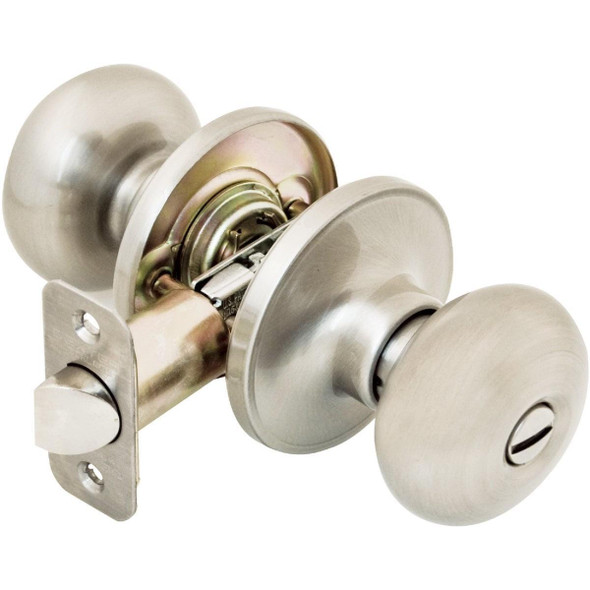 J40VSTR619 Dexter Satin Nickel Bed & Bath Door Knob