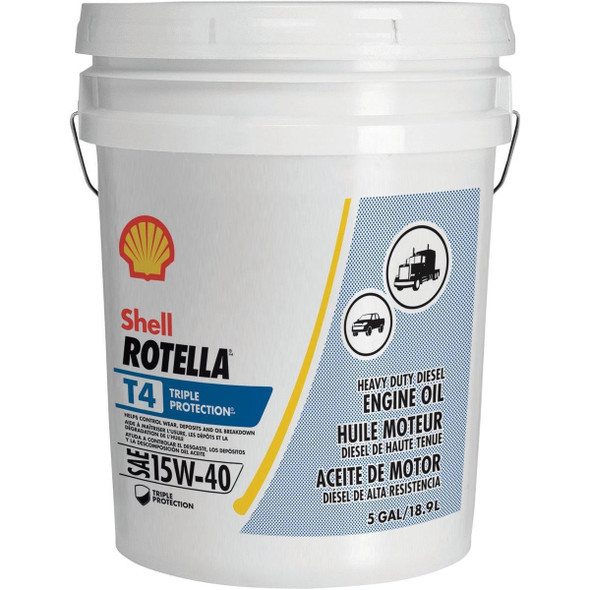 550045128 ROTELLA 15W40 5 Gal Triple Protection Motor Oil