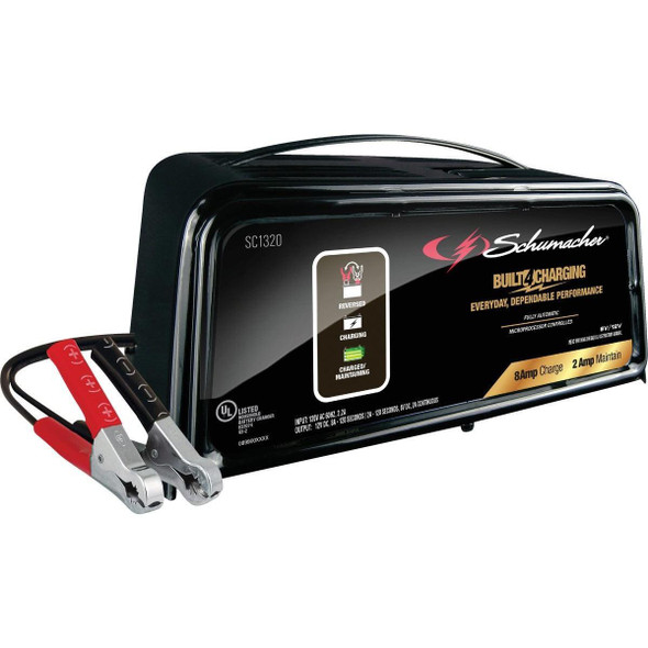 SC1320 Schumacher Manual 12V 6A Auto Battery Charger