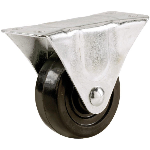 9482 Shepherd 2-1/2 In. General-Duty Rubber Rigid Plate Caster