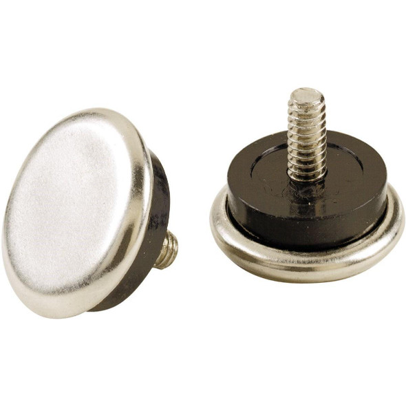 210102 Leveling Nickel 7/8 In. Adjustable Furniture Glide,(4-Pack)