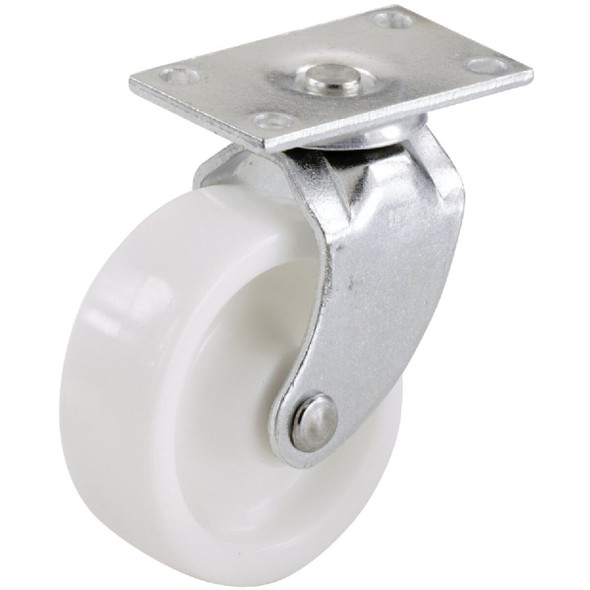 227862 2 In. Light-Duty Plastic Swivel Plate Caster (2-Pack)