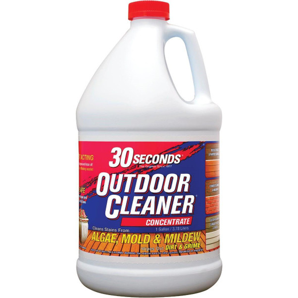 1G30S 30 seconds Outdoor Cleaner 1 Gal. Concentrate Algae, Mold & Mildew Stain Remover
