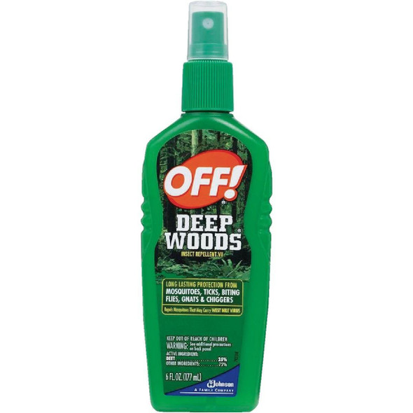 21845 Deep Woods Off 6 Oz. Insect Repellent Pump Spray
