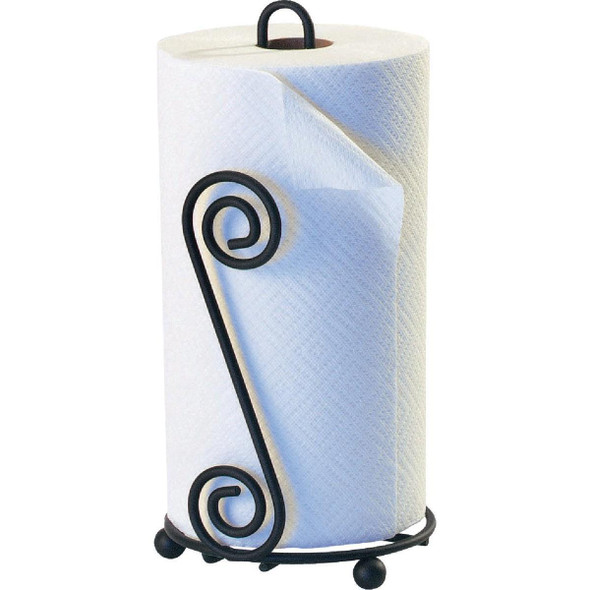 44410 Spectrum Elegant Scroll Countertop Portable Paper Towel Holder