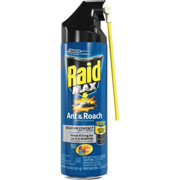 70261 Raid Max 14.5 Oz. Aerosol Spray Ant & Roach Killer