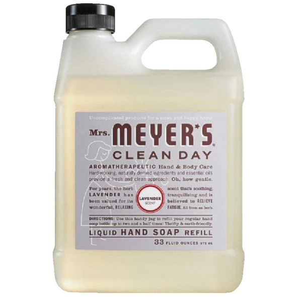 11163 Mrs. Meyer's Clean Day 33 Oz. Lavender Liquid Hand Soap Refill