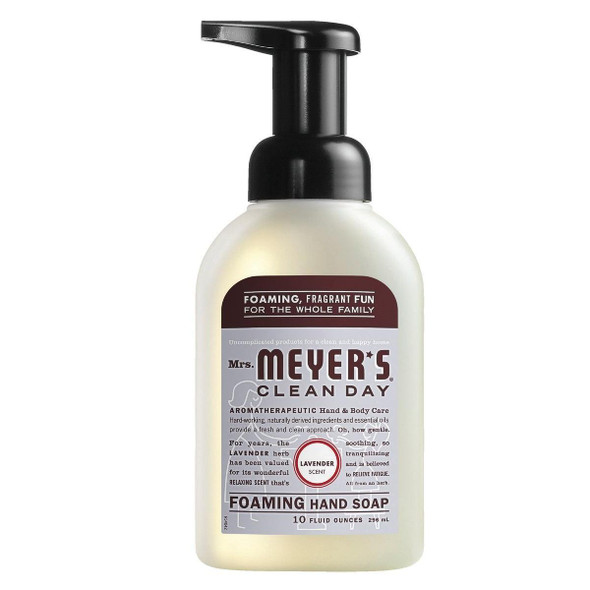 11166 Mrs. Meyer's Clean Day 10 Oz. Lavender Foaming Hand Soap