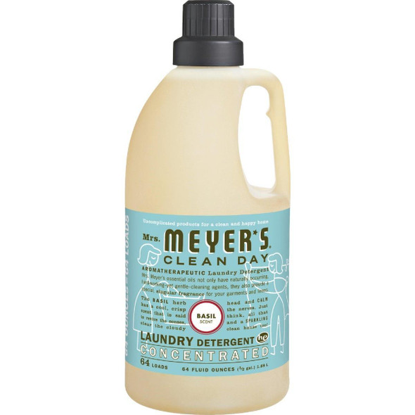 14831 Mrs. Meyer's Clean Day 64 Oz. Basil Concentrated Laundry Detergent