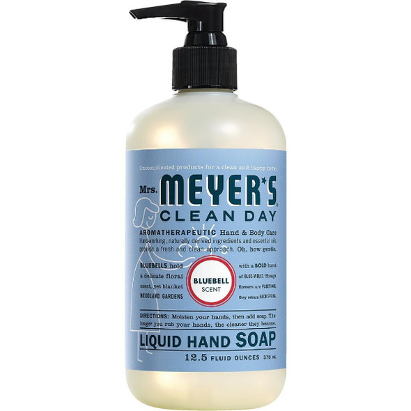 17484 Mrs. Meyer's Clean Day 12.5 Oz. Blue Bell Liquid Hand Soap