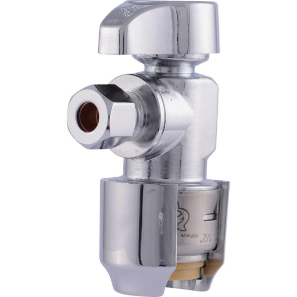 UR23336 SharkBite 1/2 In. SB X 1/4 In. OD Quick Connect Angle Valve