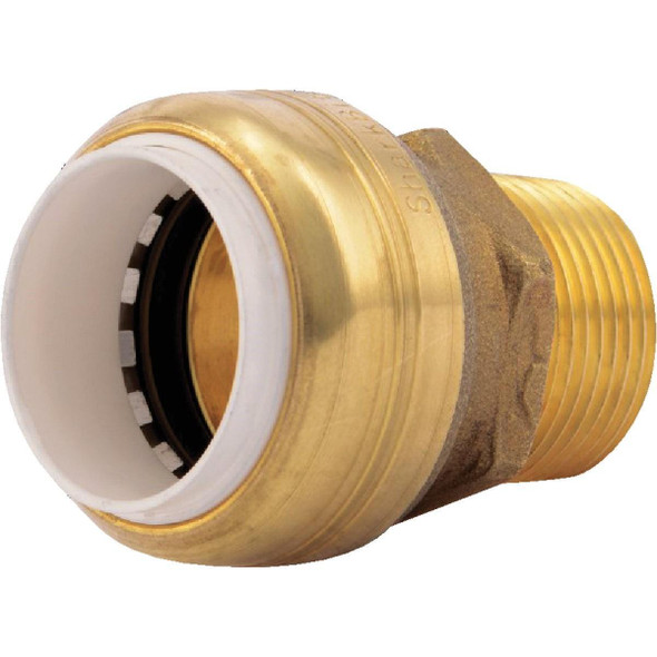 UIP134A SharkBite 3/4 In. PVC x 3/4 In. MNPT Connector