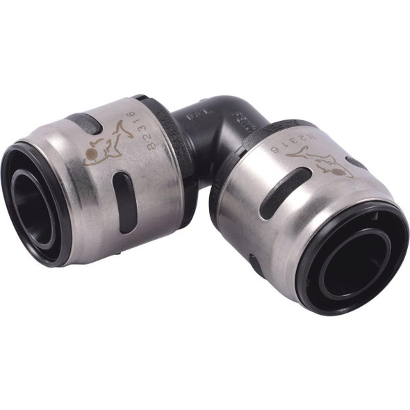 K256A SharkBite EvoPex 3/4 In. x 3/4 In. 90 Deg. Push-to-Connect Plastic Elbow (1/4 Bend)