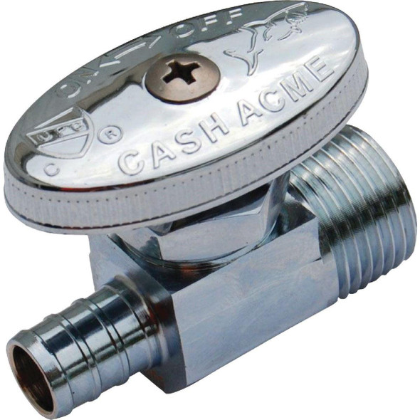 23061LF SharkBite 1/2 In. CF x 1/2 In. MPT Brass Straight Valve