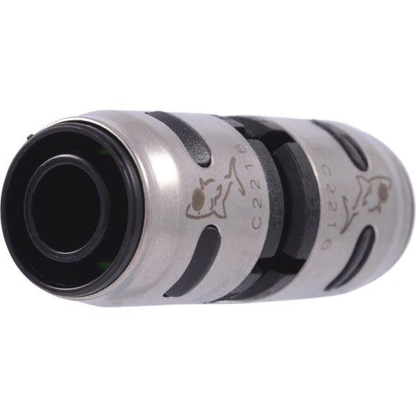 K008A SharkBite EvoPex 1/2 In. x 1/2 In. Push-to-Connect Plastic Coupling