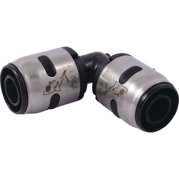K248A SharkBite EvoPex 1/2 In. x 1/2 In. 90 Deg. Push-to-Connect Plastic Elbow (1/4 Bend)