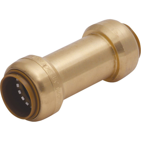 U2016-0000LFA Sharkbite 3/4 In. Brass Push Check Valve