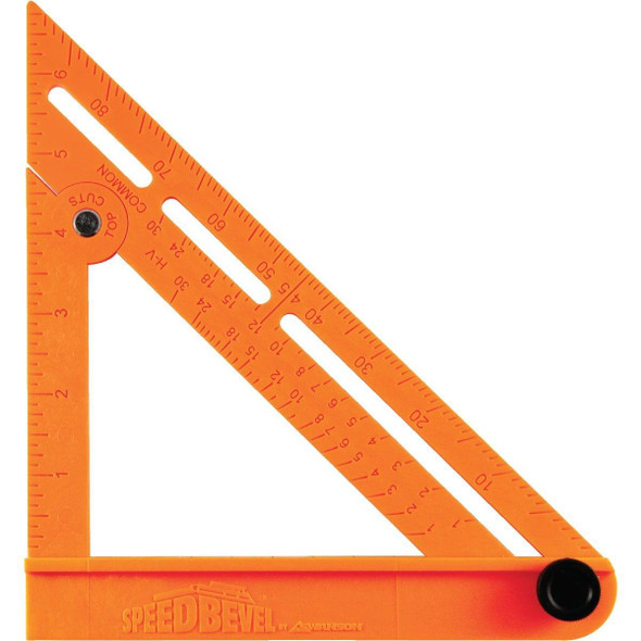 TOSB01 Swanson Speed Bevel 7 In. Plastic Folding Square and T-Bevel
