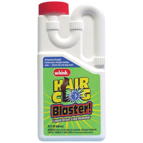 6217 Whink 32 Oz. Hair Clog Blaster Liquid Drain Cleaner