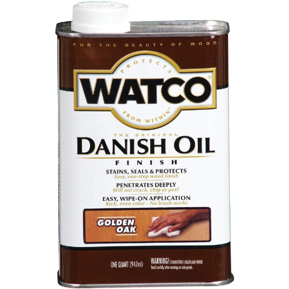 65141 Watco Danish 1 Qt. Golden Oak Oil Finish