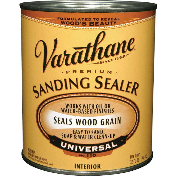 224741H Varathane Clear Acrylic Sanding Sealer, 1 Qt.
