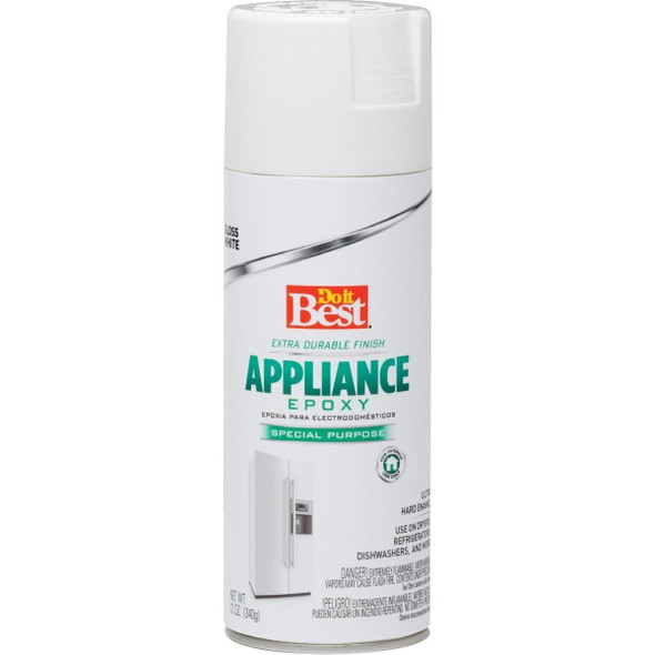 203299D Gloss White 12 Oz. Appliance Spray Paint
