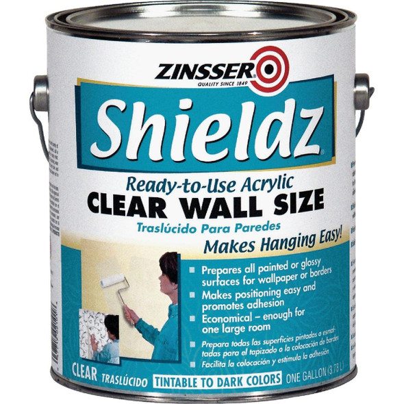 2101 Zinsser Shieldz Clear Wallpaper Primer, 1 Gal.