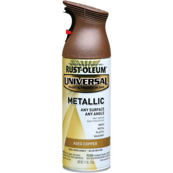 249132 Rust-Oleum Universal 11 Oz. Metallic Aged Copper Paint