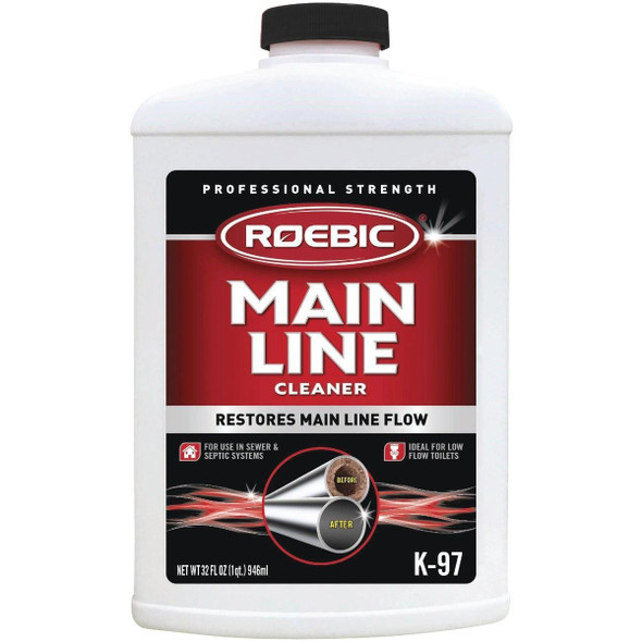 K97-Q-12 Roebic 32 Oz. Main Line Drain Cleaner