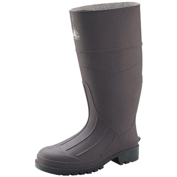 18805-10 Servus Men's Size 10 Brown PVC Rubber Work Boot